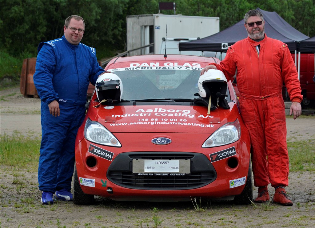 MNJ’erne var glade for udfordringerne på Rally Cross-rundbanen.